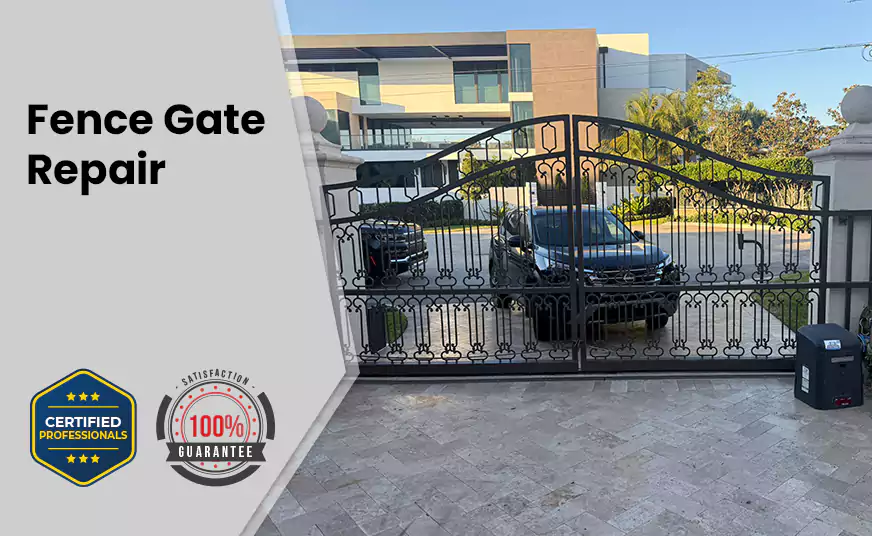 Fence Gate Repair in Lisle, IL