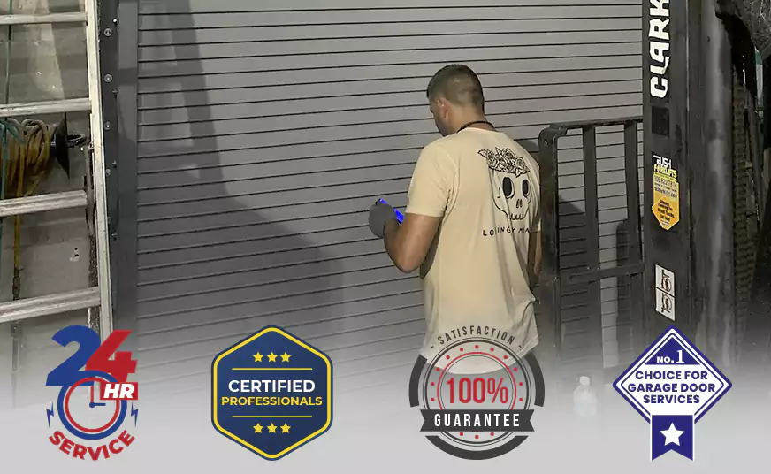 Garage Door Bottom Panel Repair in Lisle, IL