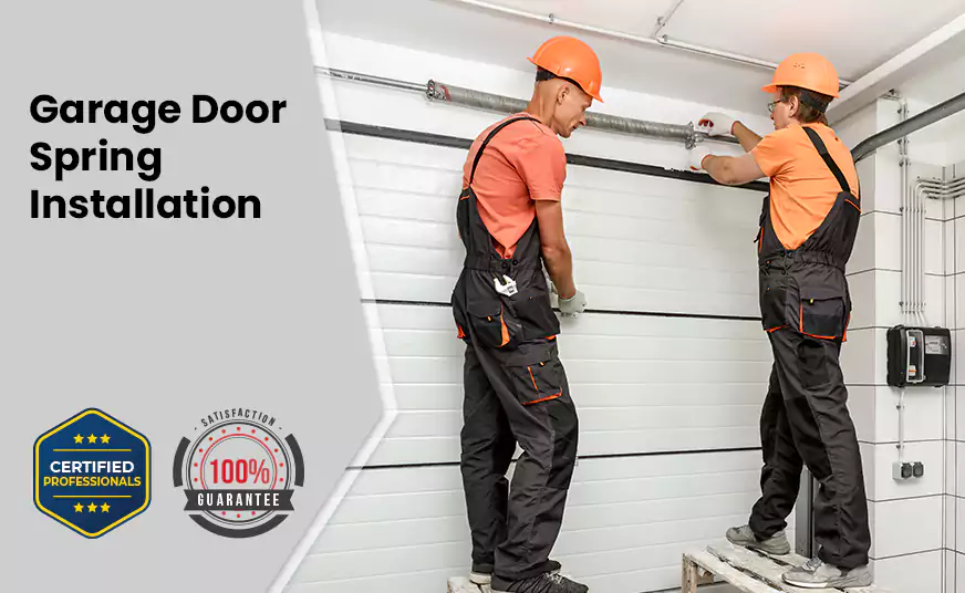 Garage Door Spring Installation in Lisle, IL