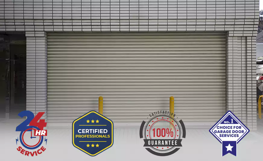 New Amarr Automatic Roll Up Garage Doors Installation in Lisle, IL