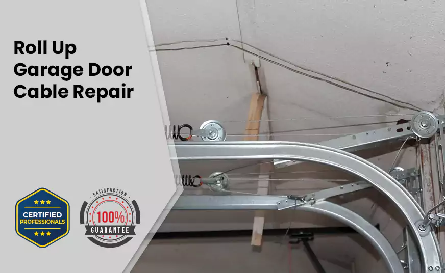 Roll Up Garage Door Cable Repair in Lisle, IL