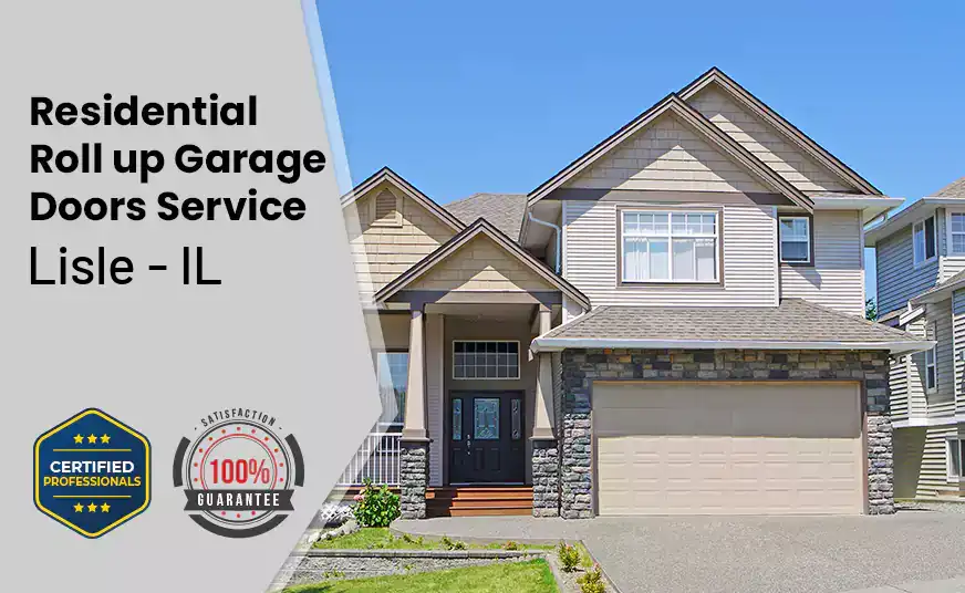 Residential Roll Up Garage Door Lisle - IL